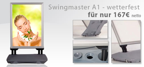 Plakataufsteller-Swingmaster Plakataufsteller-Swingmaster