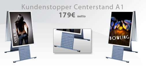 Plakataufsteller-centerstand Plakataufsteller-centerstand
